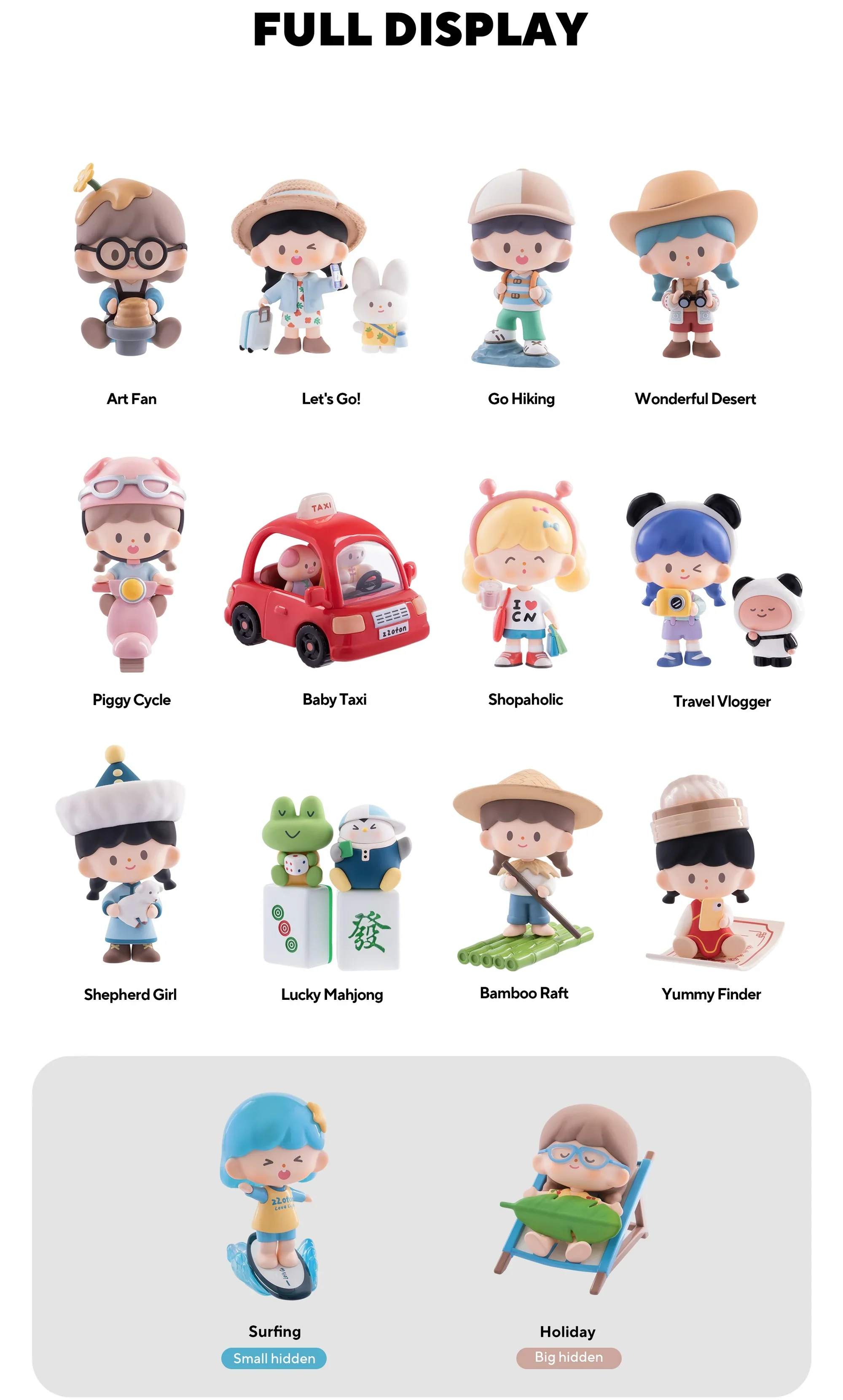 ZZOTON - TRAVEL TOGETHER SERIES BLIND BOX - Image 7