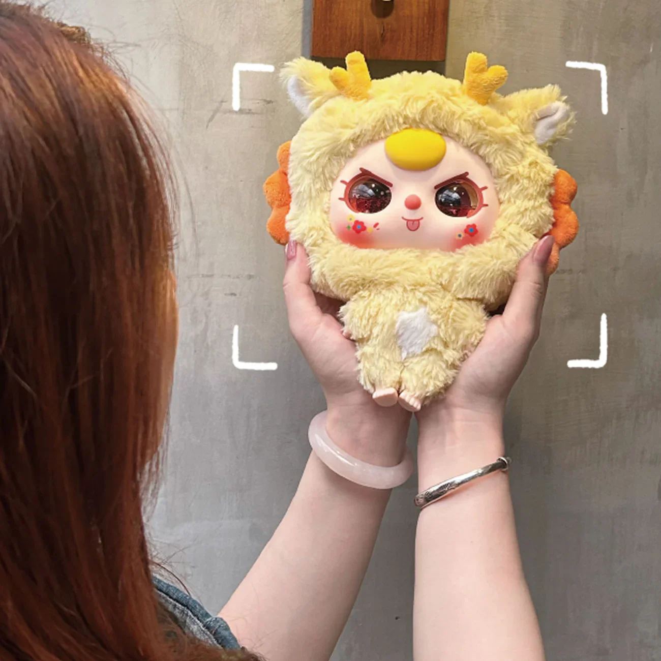 Baby Three Big Head Baby Zipper Bag Plush Series Blind Box - Image 4