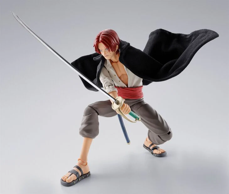 One Piece - Shanks & Childhood Monkey D. Luffy S.H. Figuarts Figure Set - Image 3