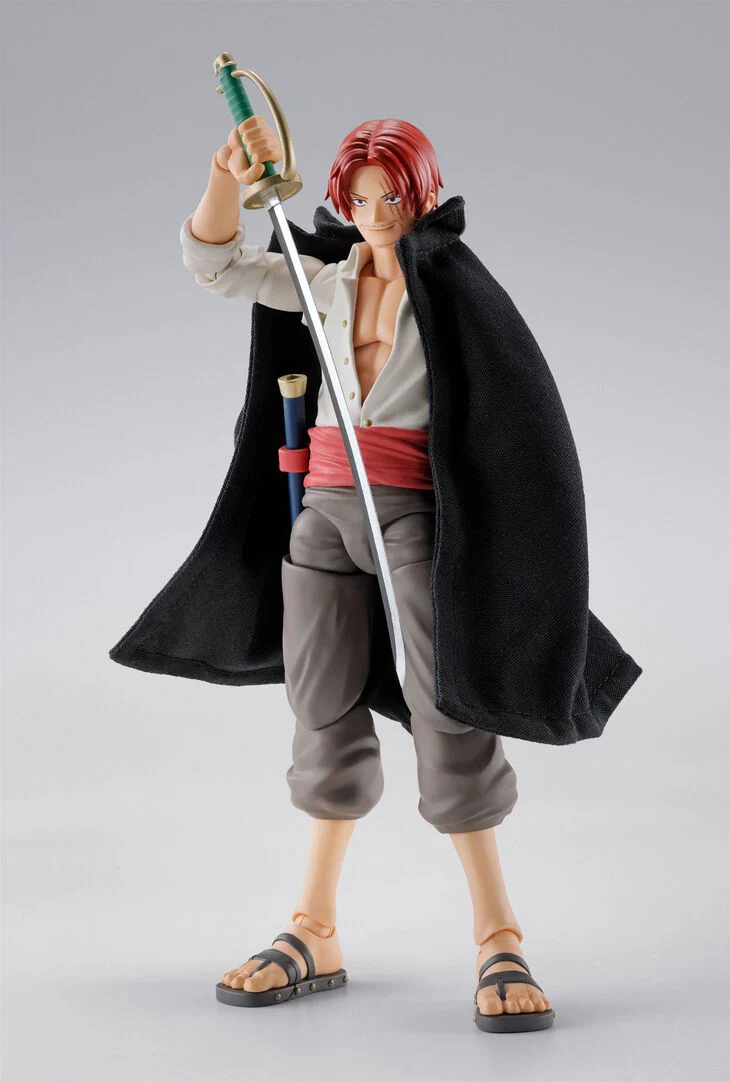 One Piece - Shanks & Childhood Monkey D. Luffy S.H. Figuarts Figure Set - Image 4