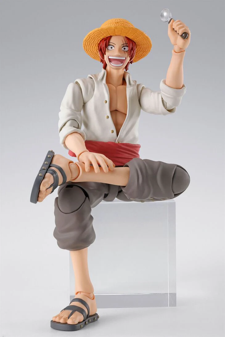 One Piece - Shanks & Childhood Monkey D. Luffy S.H. Figuarts Figure Set - Image 5