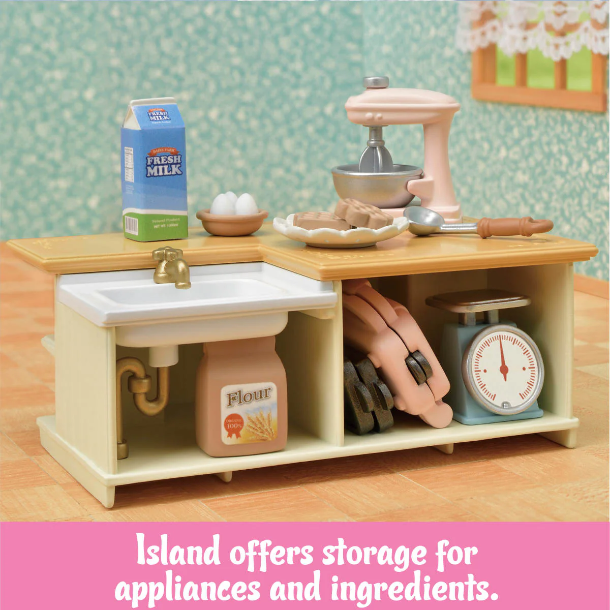 Calico Critters Kitchen Island - Image 6