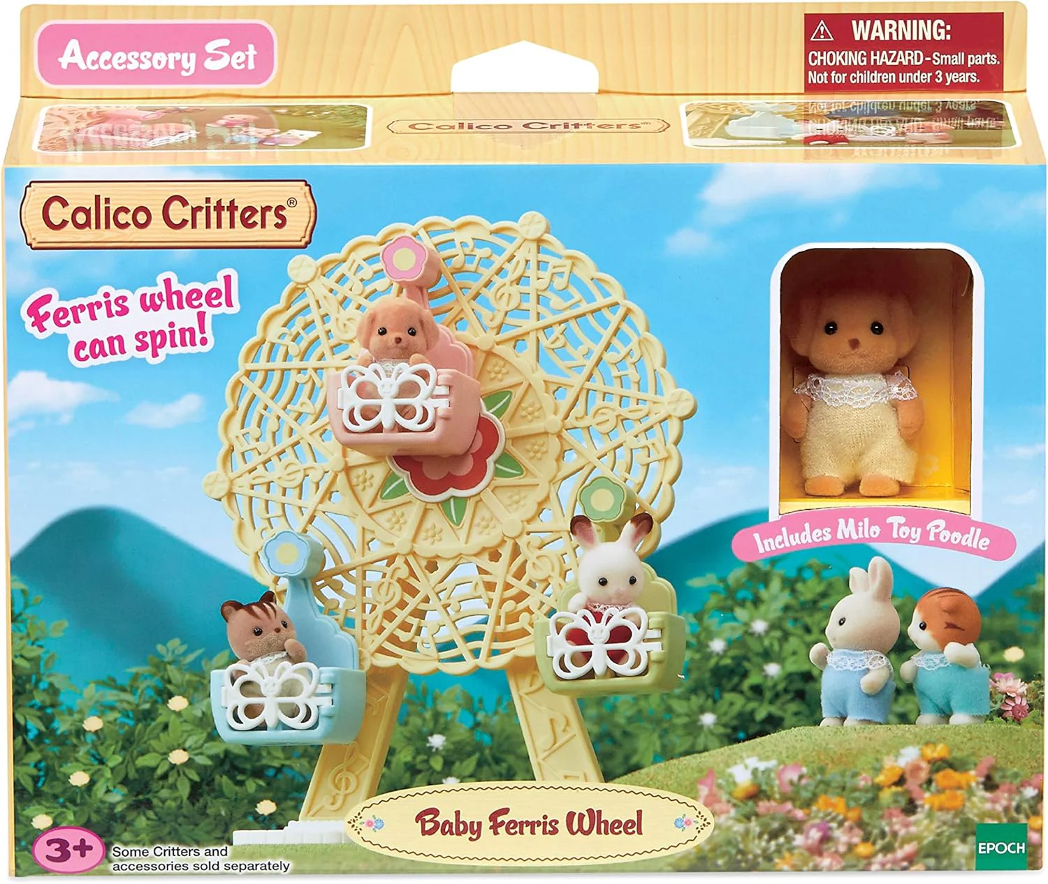 Calico Critters Baby Ferris Wheel - Image 5
