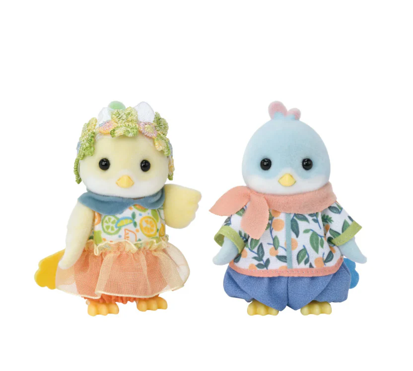 Calico Critters Citrus Bird Family - Image 2