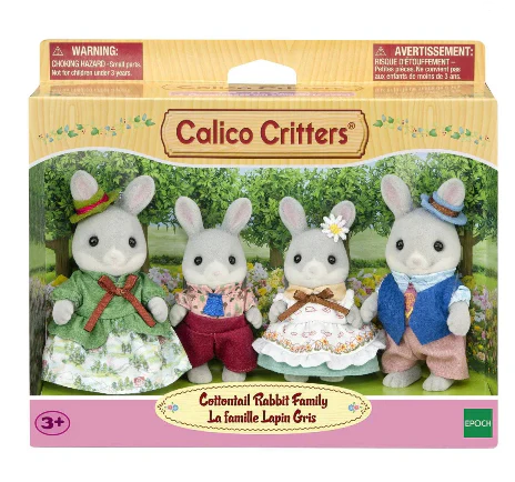 Calico Critters Cottontail Rabbit Family