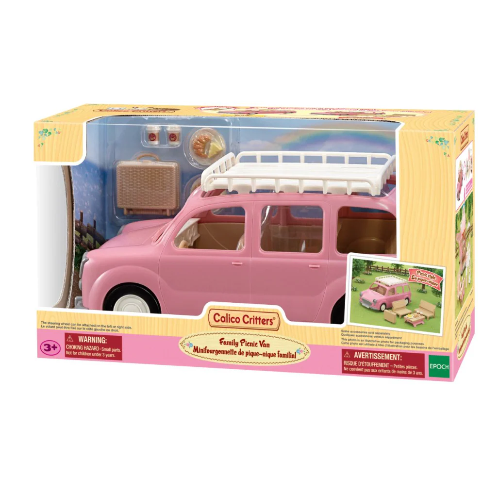 Calico Critters Family Picnic Van - Image 4