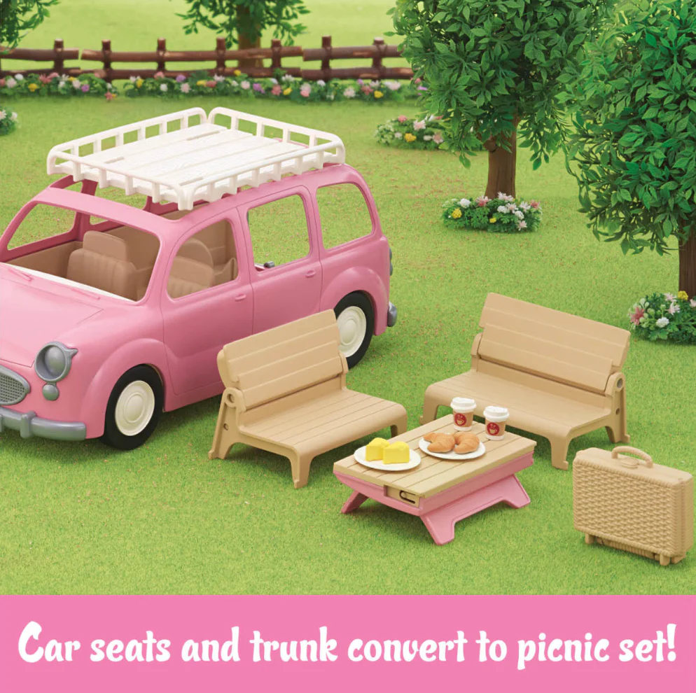 Calico Critters Family Picnic Van - Image 5