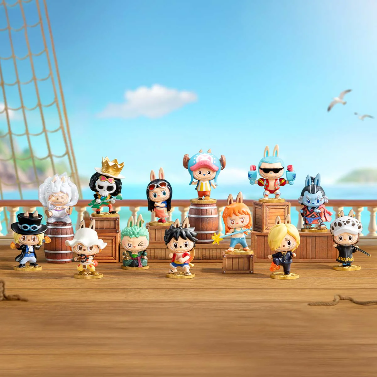 THE MONSTERS x One piece Series Figures - Image 14