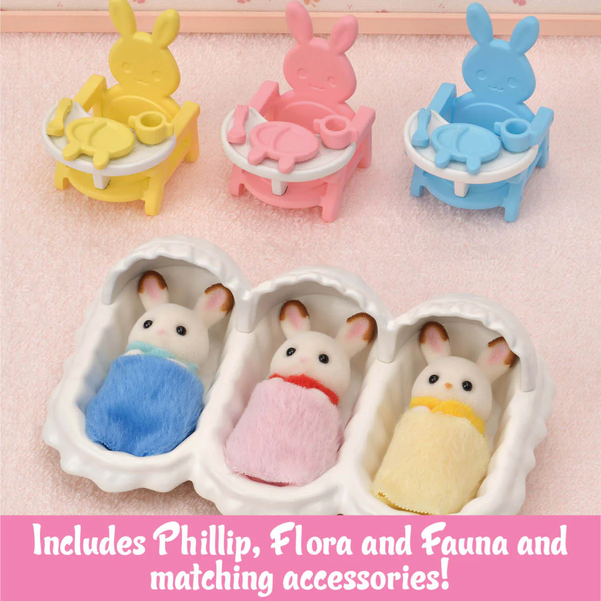 Calico Critters Triplets Care Set - Image 3