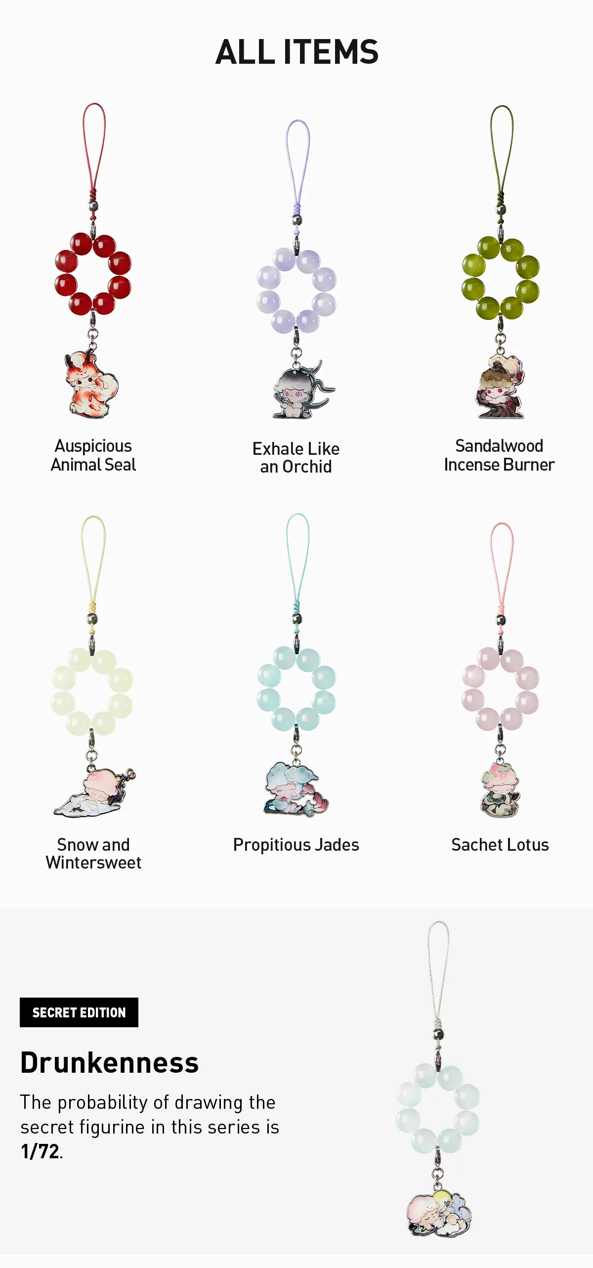 DIMOO Stories in the Cup Series-Beaded Pendant Blind Box - Image 4