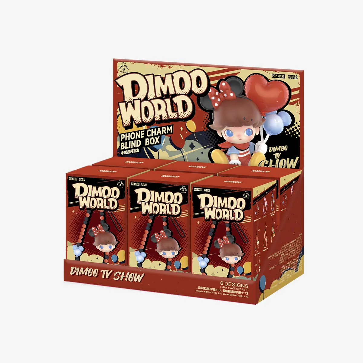 DIMOO WORLD × DISNEY Series-Mobile Phone Lanyard Blind Box - Image 11