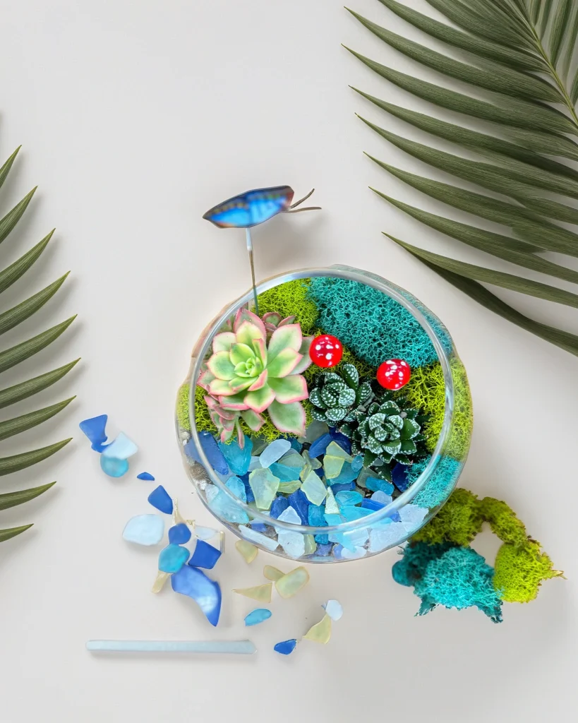 DIY Moss + Succulent Arrangement Workshop - Image 3