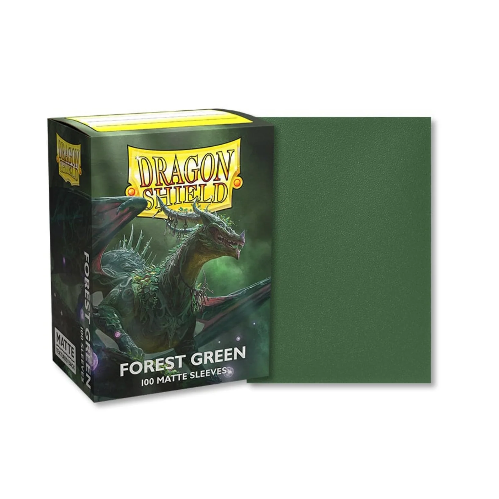 Dragon Shield Sleeves Matte Forest Green (100ct)