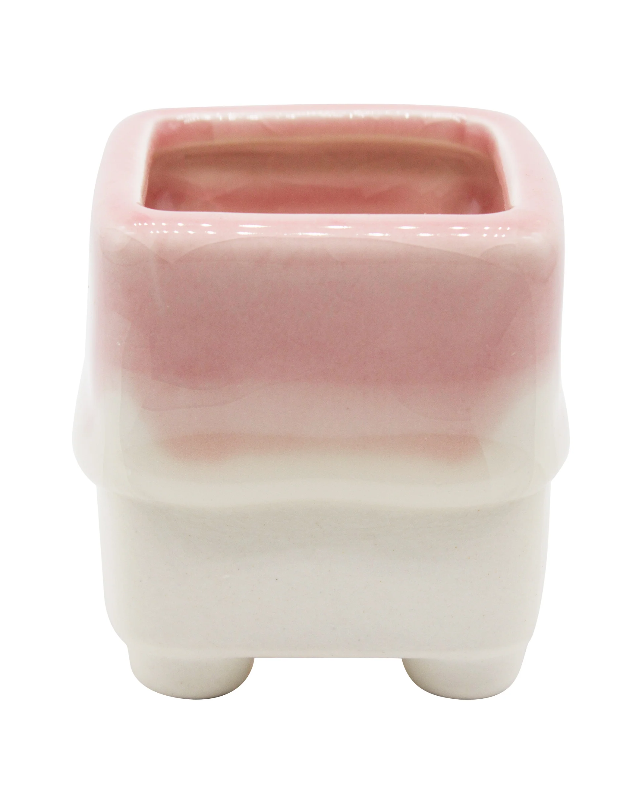 Dripping Glazed Finger Pots Pink Color - Image 4
