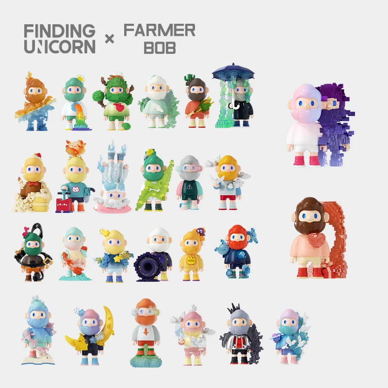 FINDING UNICORN FARMER BOB Next Generation·Pixel Universe Series Blind Box - Image 5