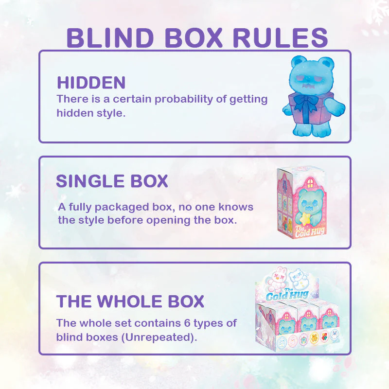 FINDING UNICORN X ShinWoo The Cold Hug Series Plush Blind Box - Image 3