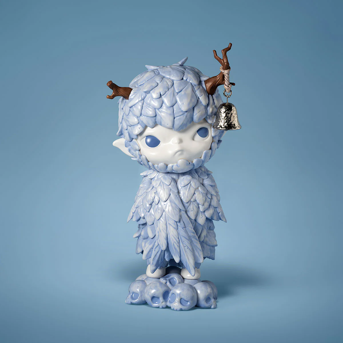 Hirono Ceramic Feather Figurine - Image 2