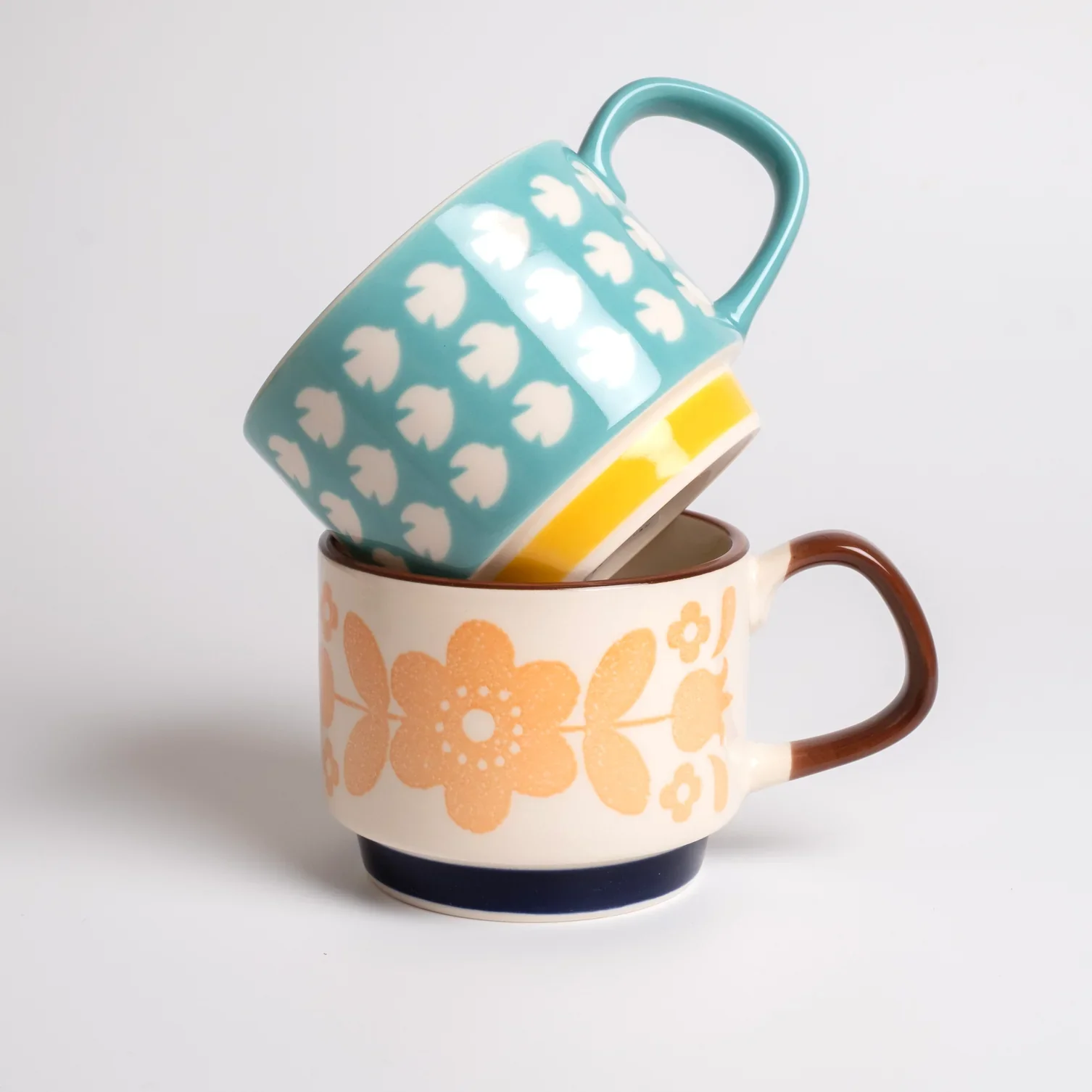 Izawa Fika Flower Mug 350ml - Image 5