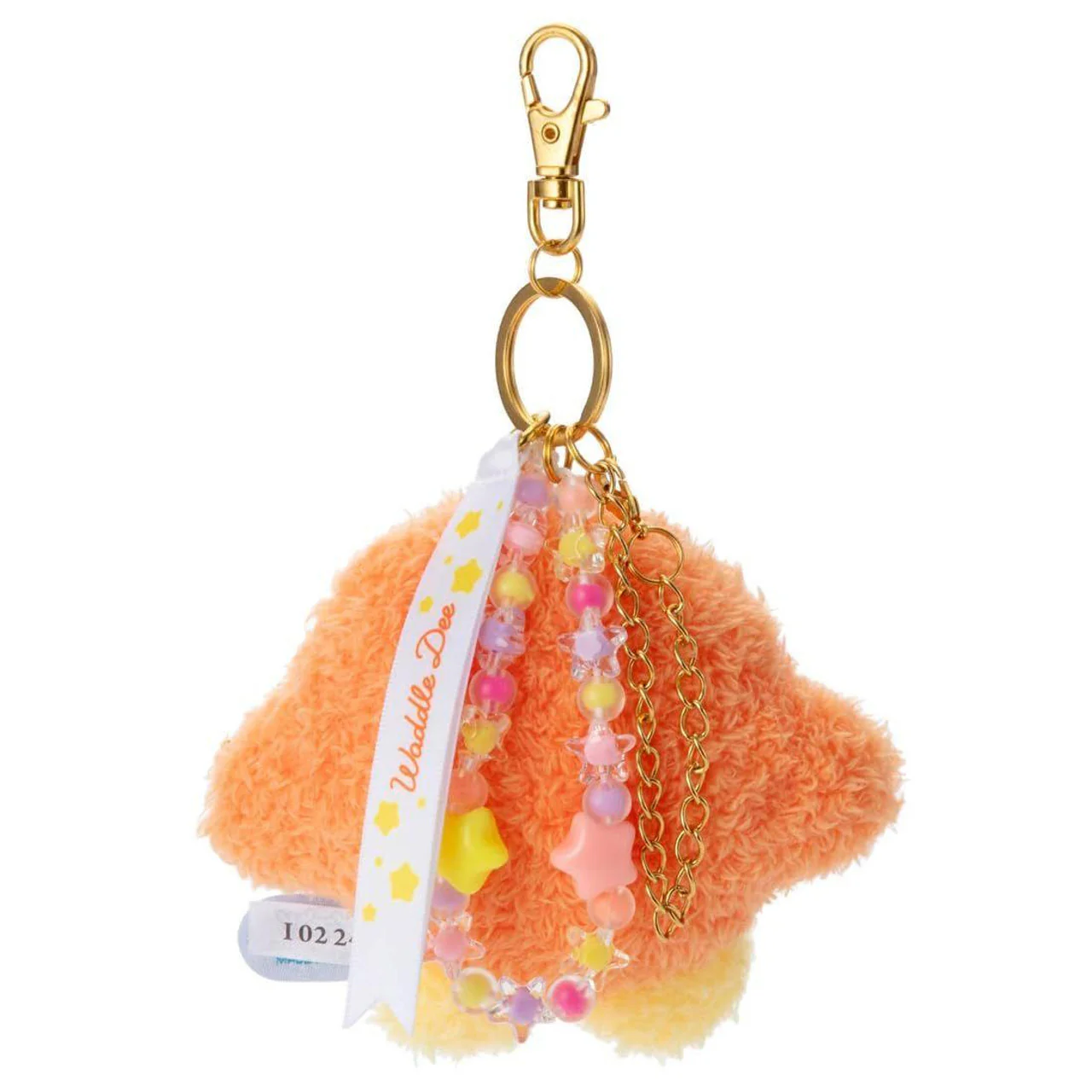 Kirby Fluffy Plush Keychain Waddle Dee - Image 5