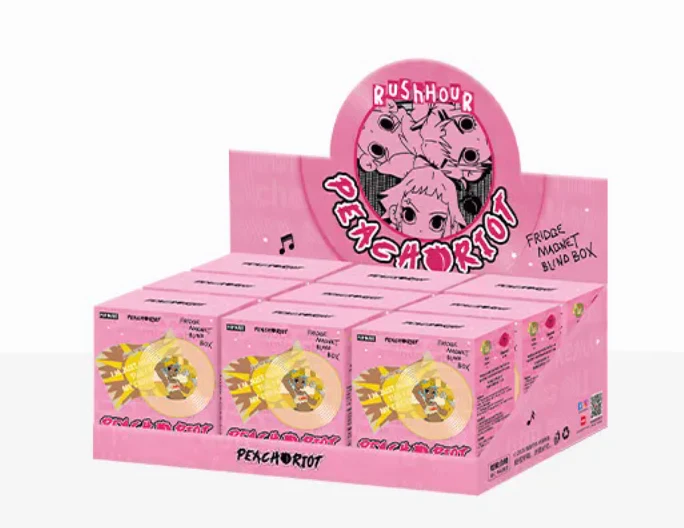Peach Riot Rush Hour Series Fridge Magnet - Image 7