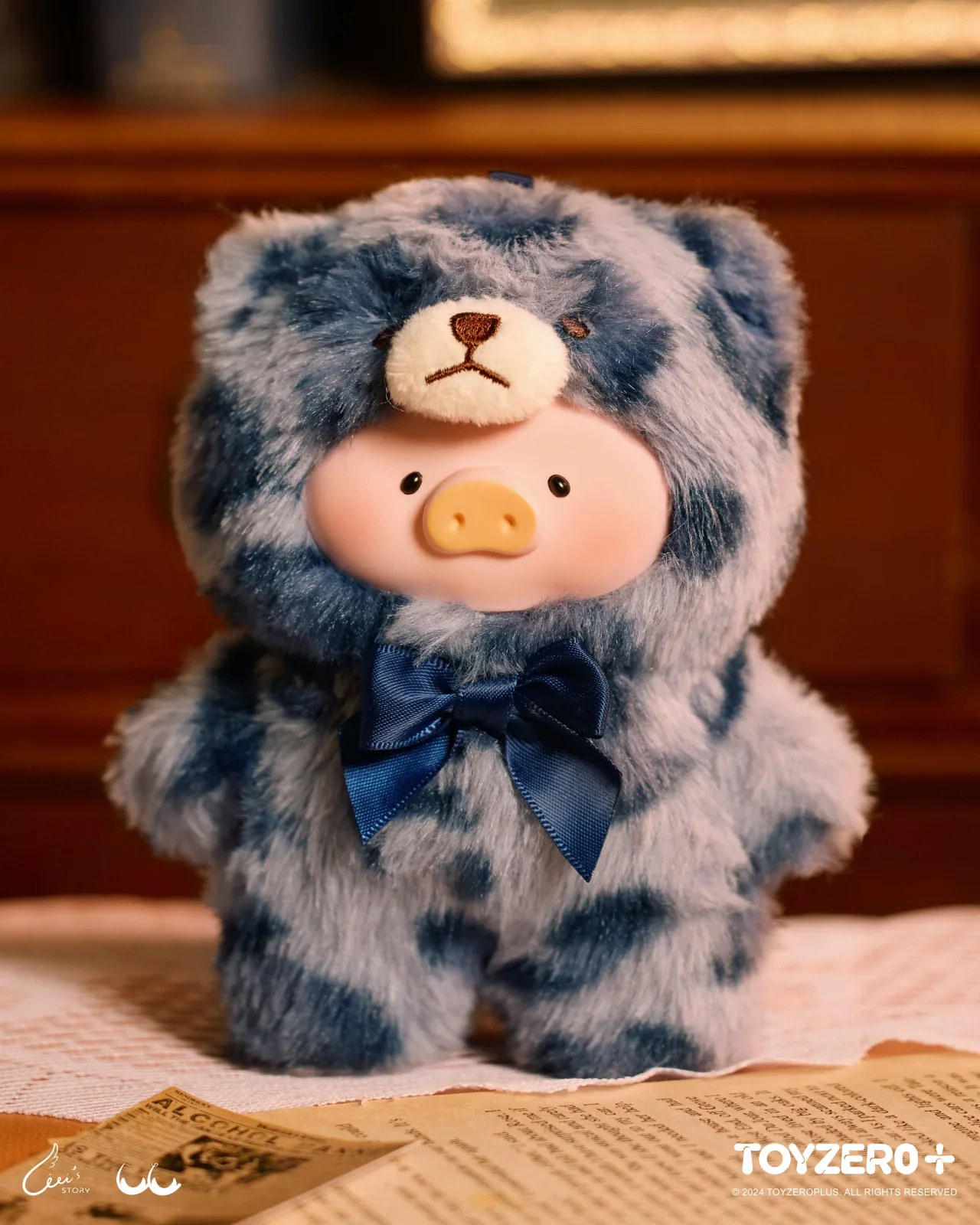 LuLu the Piggy - Vintage Teddy Shop Vinyl Face Blind Box - Image 4