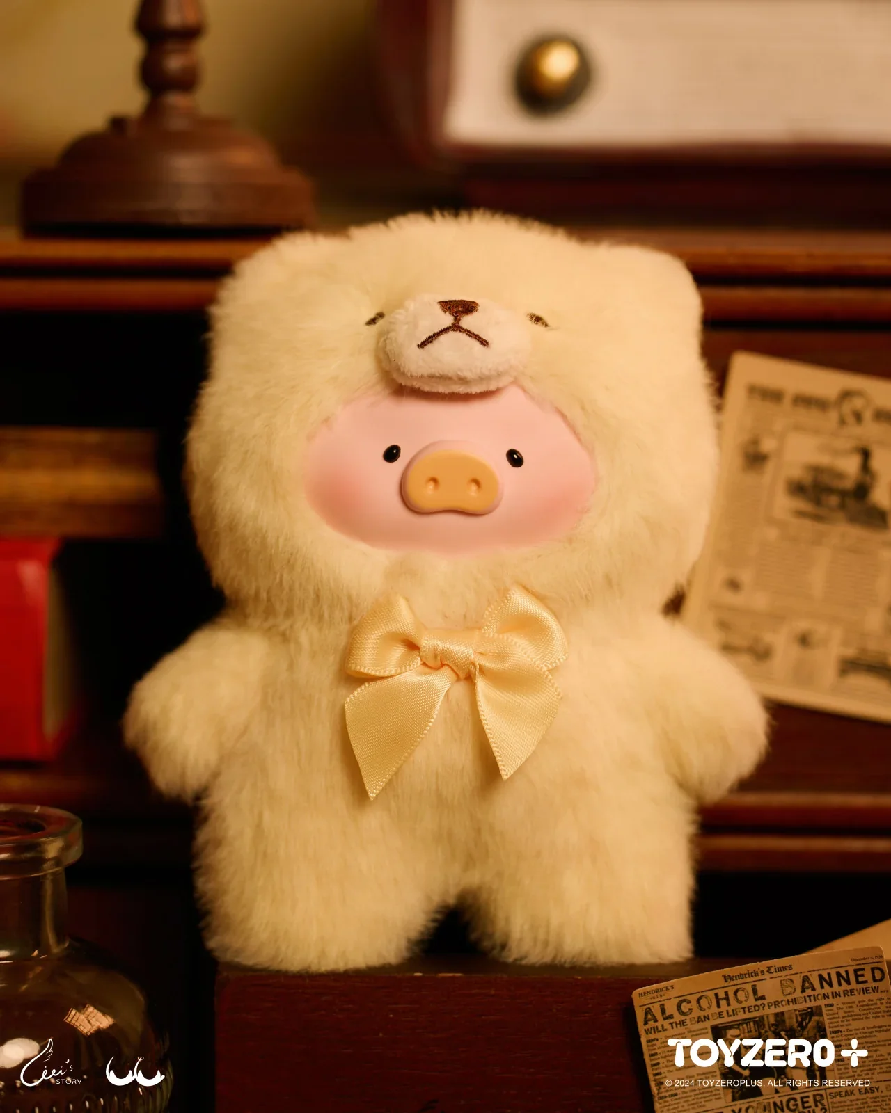 LuLu the Piggy - Vintage Teddy Shop Vinyl Face Blind Box - Image 6