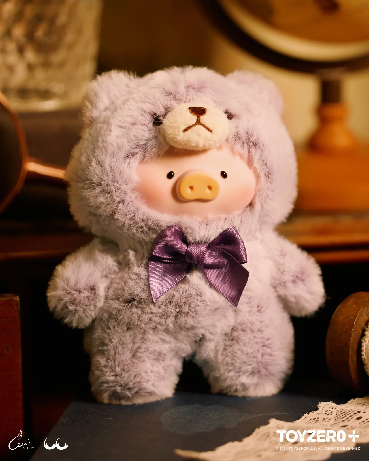 LuLu the Piggy - Vintage Teddy Shop Vinyl Face Blind Box - Image 7