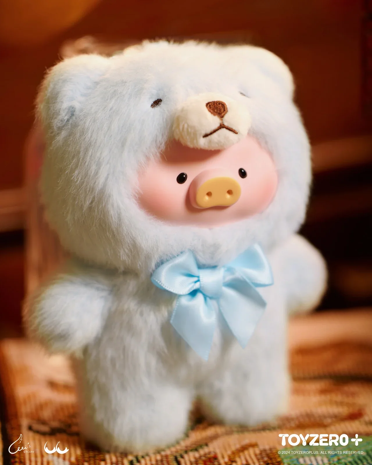 LuLu the Piggy - Vintage Teddy Shop Vinyl Face Blind Box - Image 9