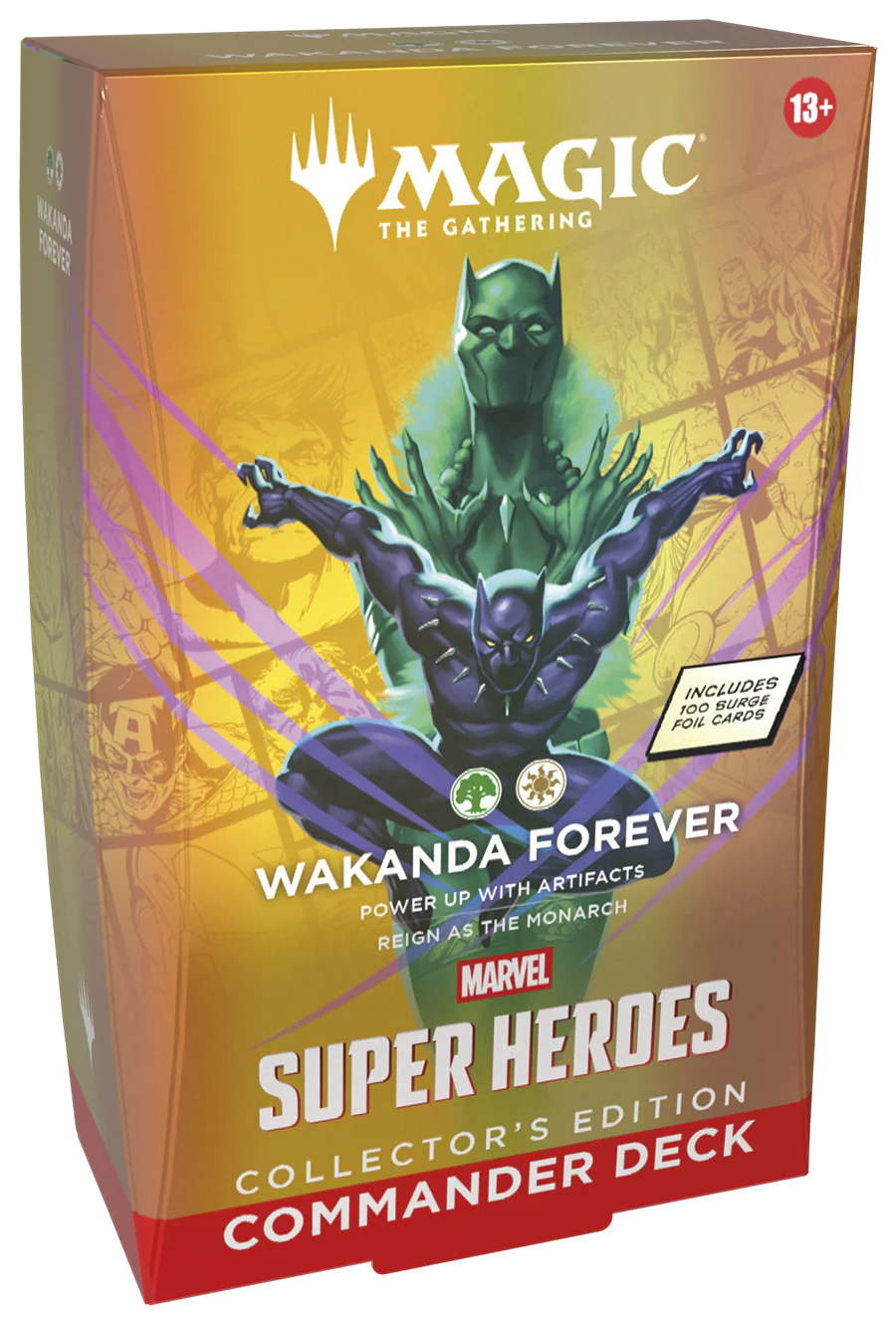 Magic: The Gathering — Marvel Super Heroes - Collectors Commander Deck - Set of 4 - Image 5