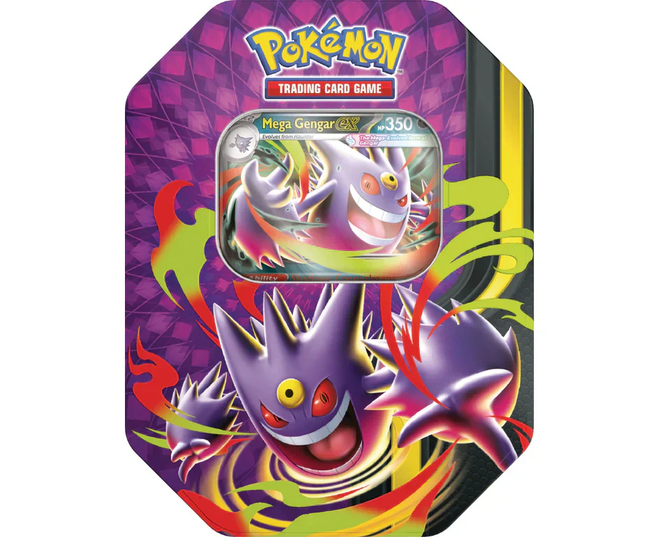 Mega Moonlit Tin Set of 2 (Mega Gengar ex + Mega Clefable ex) - Image 2