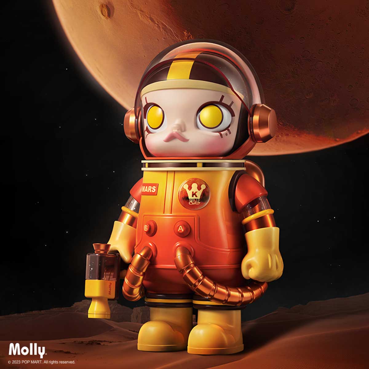 MEGA SPACE MOLLY 400% Planet Series Figures - Image 3