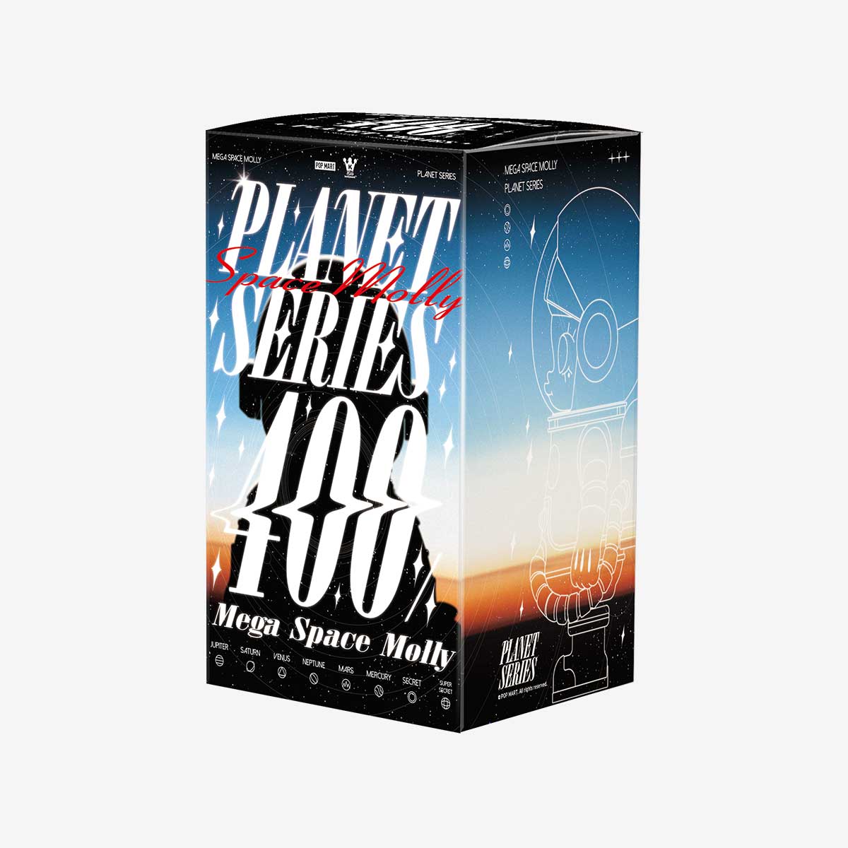MEGA SPACE MOLLY 400% Planet Series Figures - Image 8