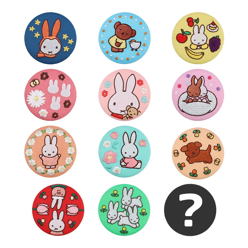 Miffy Embroidered Brooch Collection 3 - Image 2