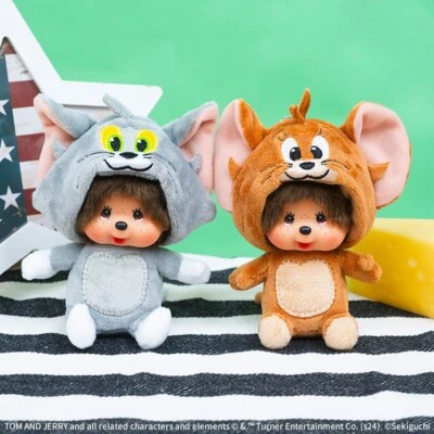 Monchhichi Big Face Keychain SS - Tom & Jerry - Image 5