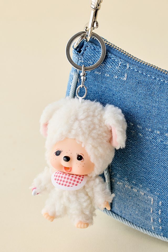 Monchhichi Friends Chamu Plush Keychain - Image 2