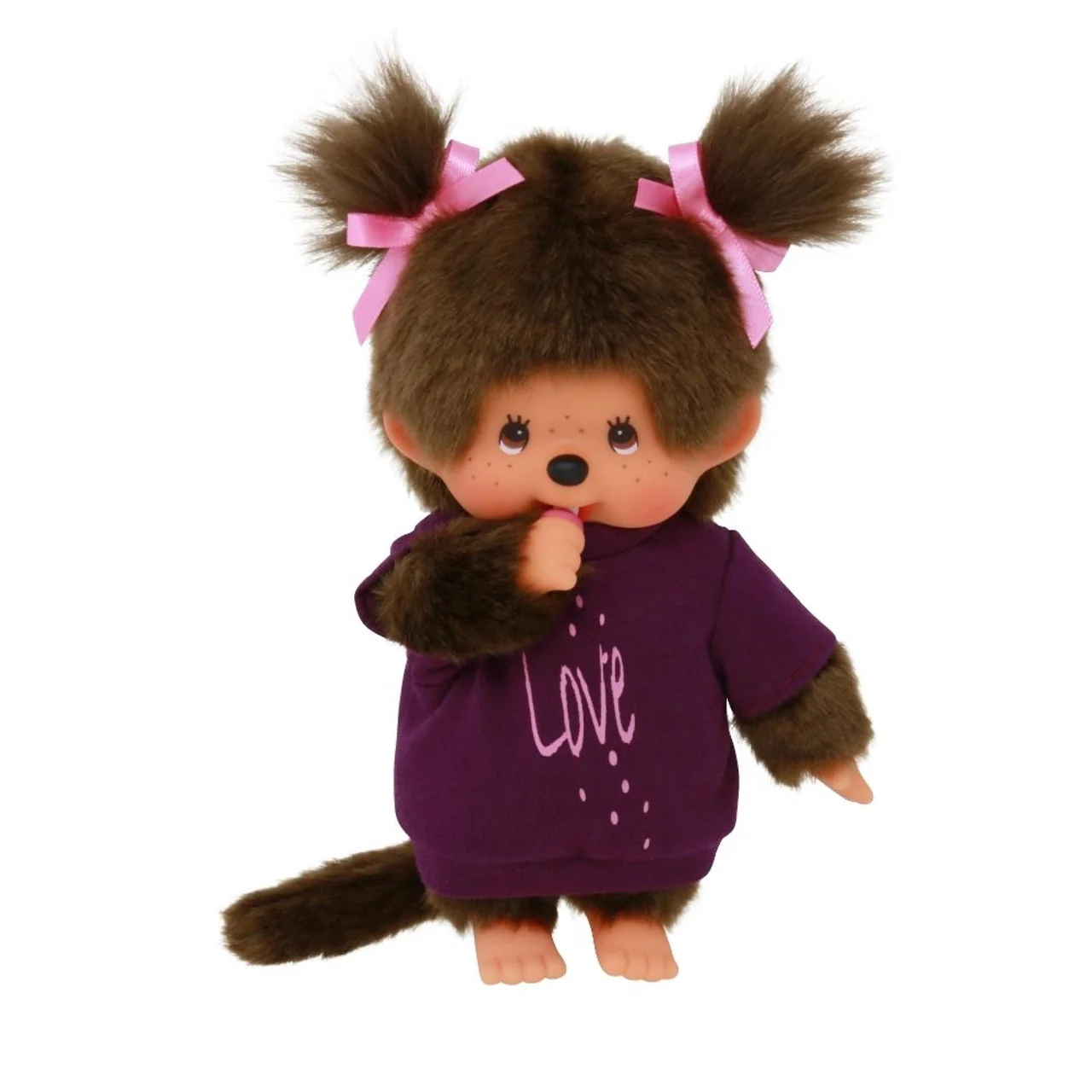 Sekiguchi Monchhichi Girl Tee "LOVE" Dress Plush Doll - Image 2