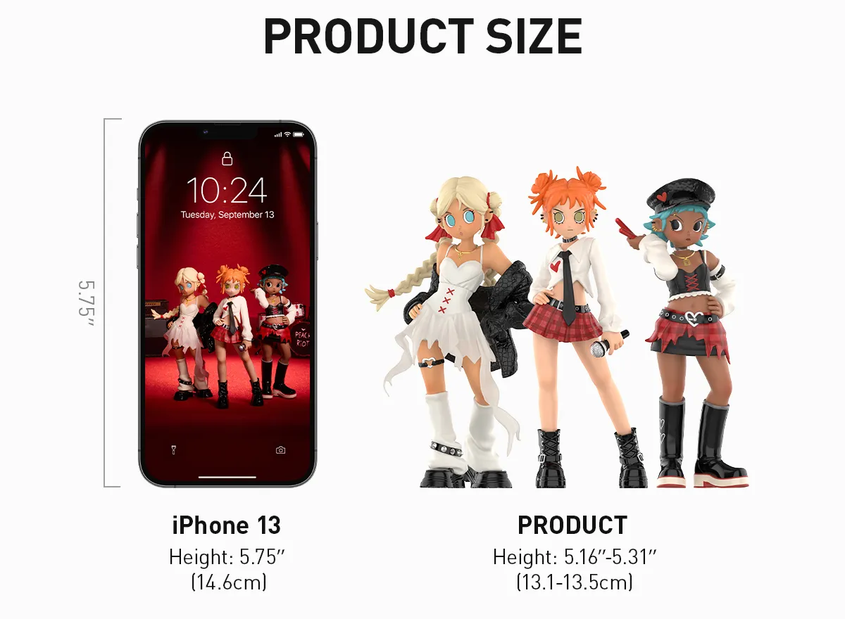 Peach Riot Bloody Valentine Figures - Image 6