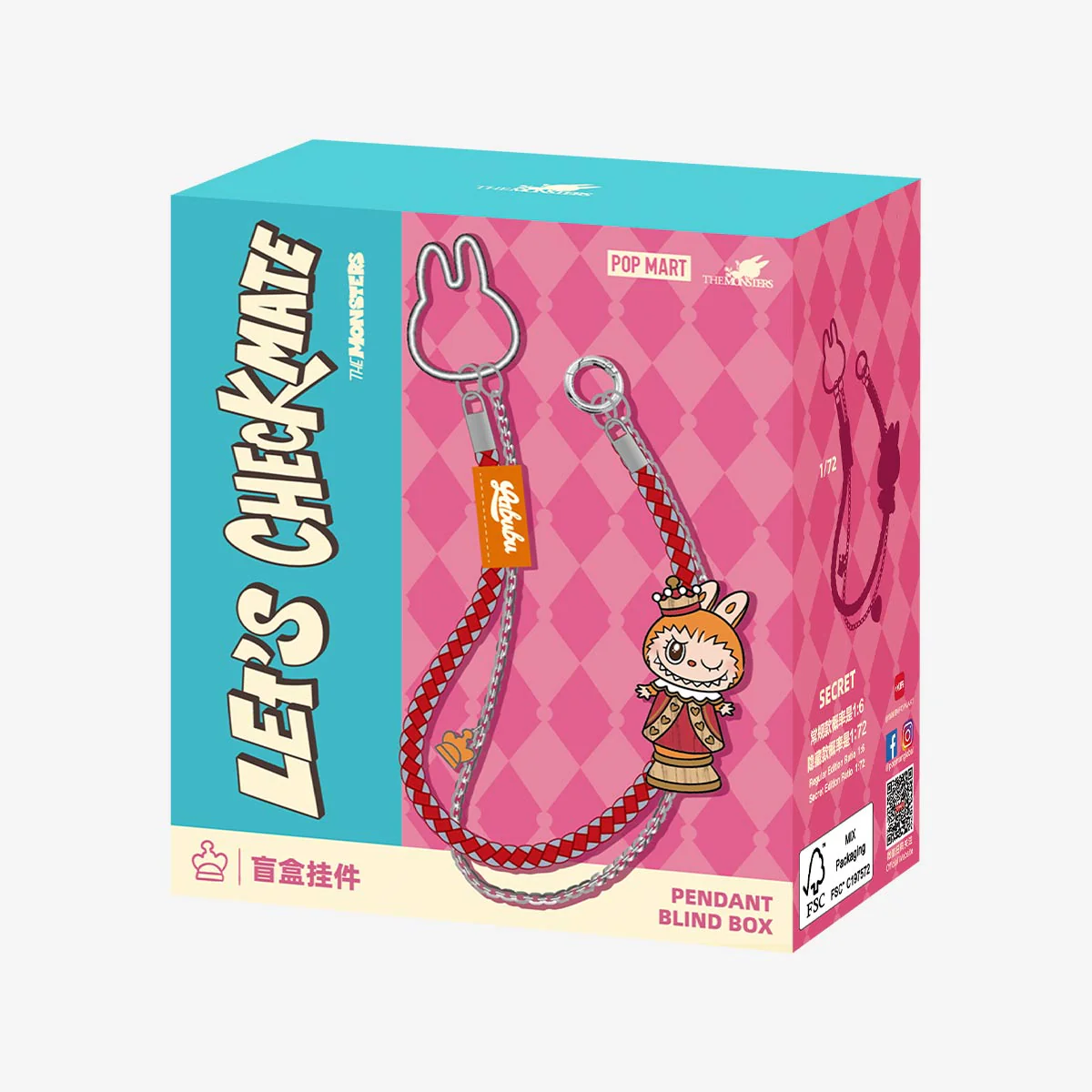 THE MONSTERS Let's Checkmate Series-Pendant Blind Box - Image 10