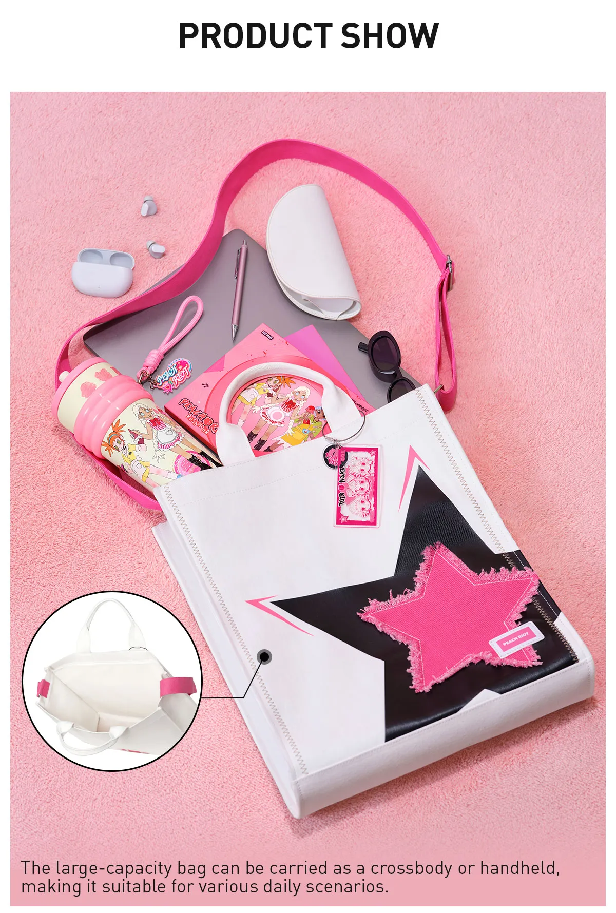 Peach Riot Rush Hour Series-Shoulder Bag - Image 2