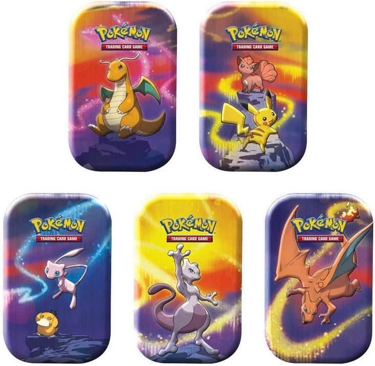 Pokémon 2019 Kanto Power Mini Tin Display H24 Reprint (10 tins) - Image 2