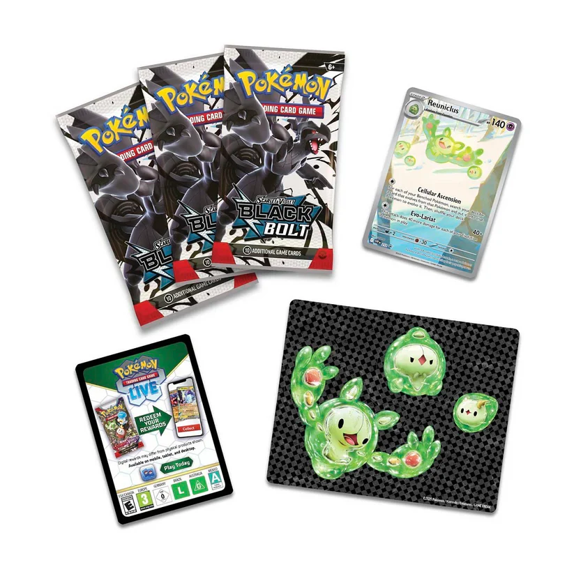 Pokémon Black Bolt - Tech Sticker Collection - Image 2