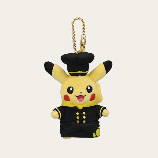 Pokémon Cafe Pikachu Plush Keychain - Image 4
