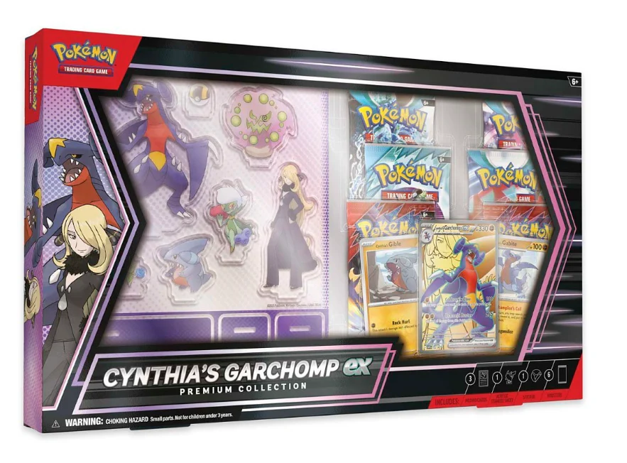 Pokémon Cynthia's Garchomp ex Premium Collection