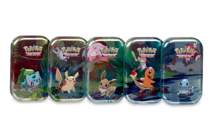 Pokémon Kanto Friends Mini Tin Reprint - Squirtle - Image 2