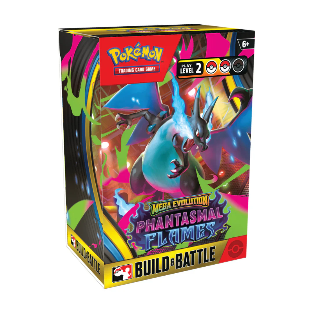 Pokémon Mega Evolution - Phantasmal Flames - BUILD & BATTLE BOX