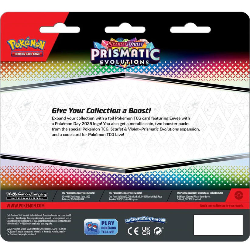 Pokémon Prismatic Evolutions 2-Pack Blister - Image 3
