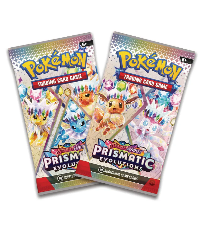 Pokémon Scarlet & Violet 8.5 Prismatic Evolutions Mini Tins - Flareon - Image 3