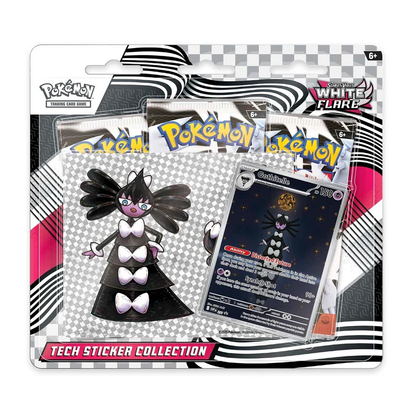 Pokémon White Flare - Tech Sticker Collection