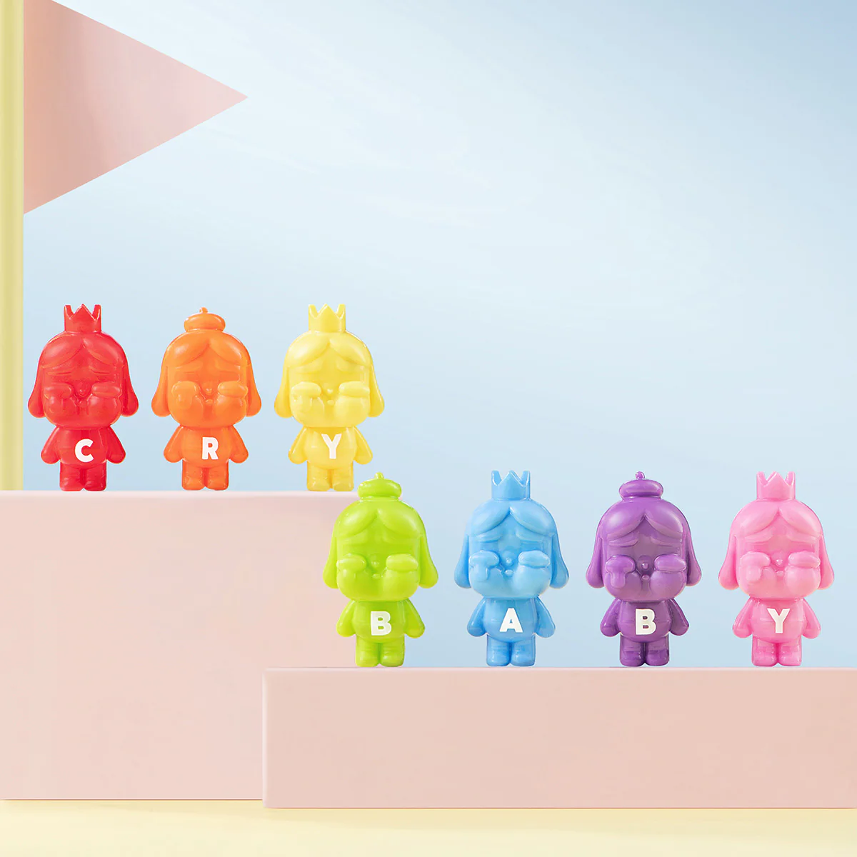 POP BEAN CRYBABY MINI FIGURE - Image 5