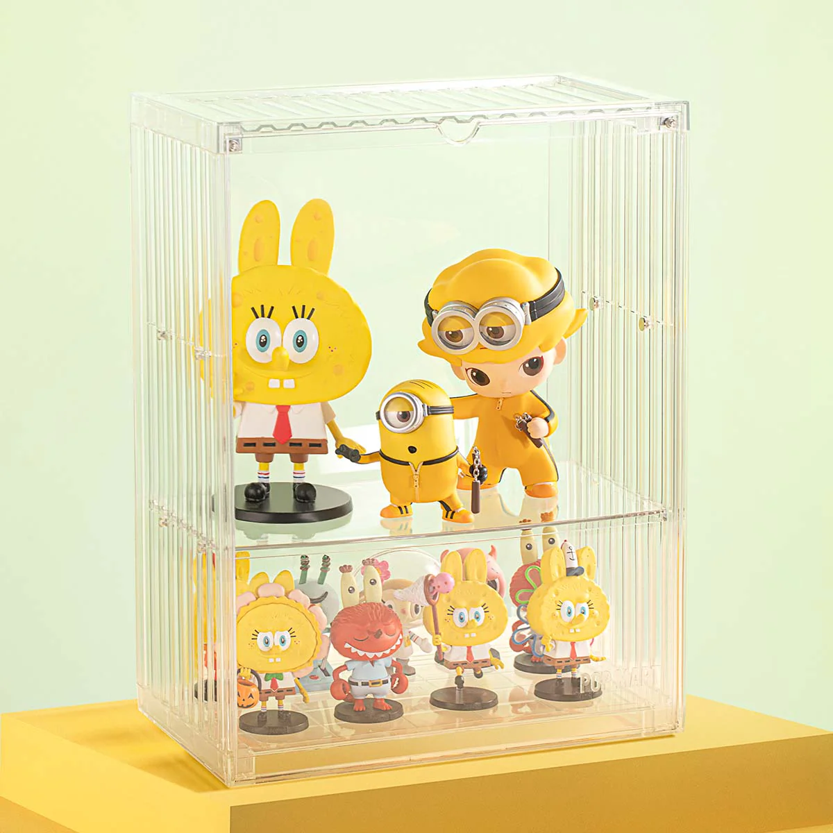 POP MART 400% Clear Modular Display Box - Image 3